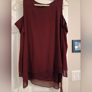 Simply Vera cold shoulder blouse